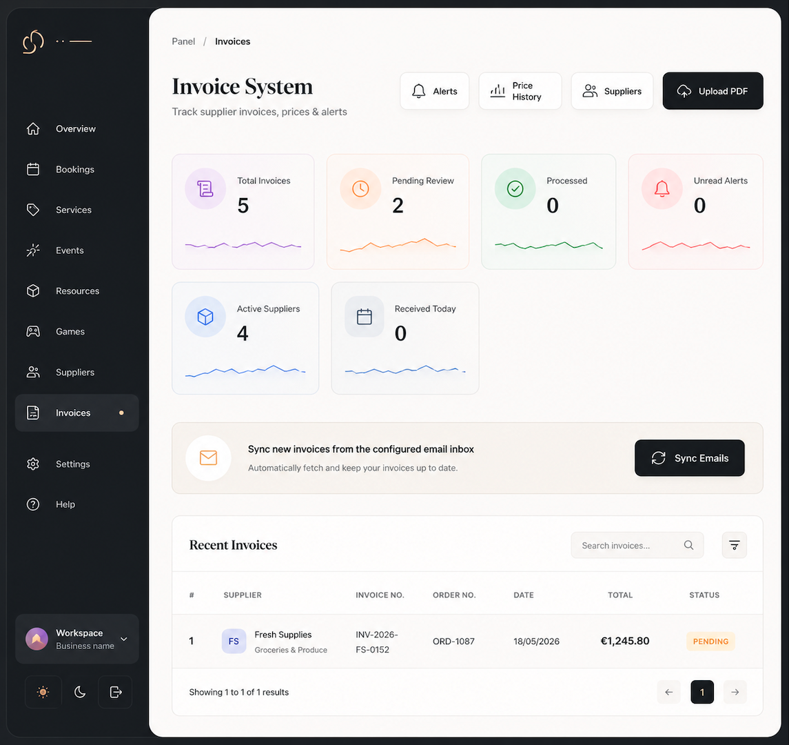 Invoice Management System
